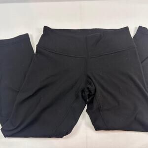 Lululemon Align Crop Black Leggings Size 2